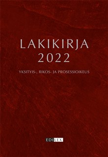 Lakikirja 2022 – Yksityis-, rikos- ja prosessioikeus